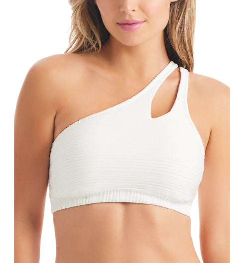 Women's One-Shoulder Slash Bikini Top